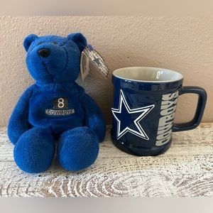 Troy Aikman & Dallas Cowboys Coffee Mug - NWT
